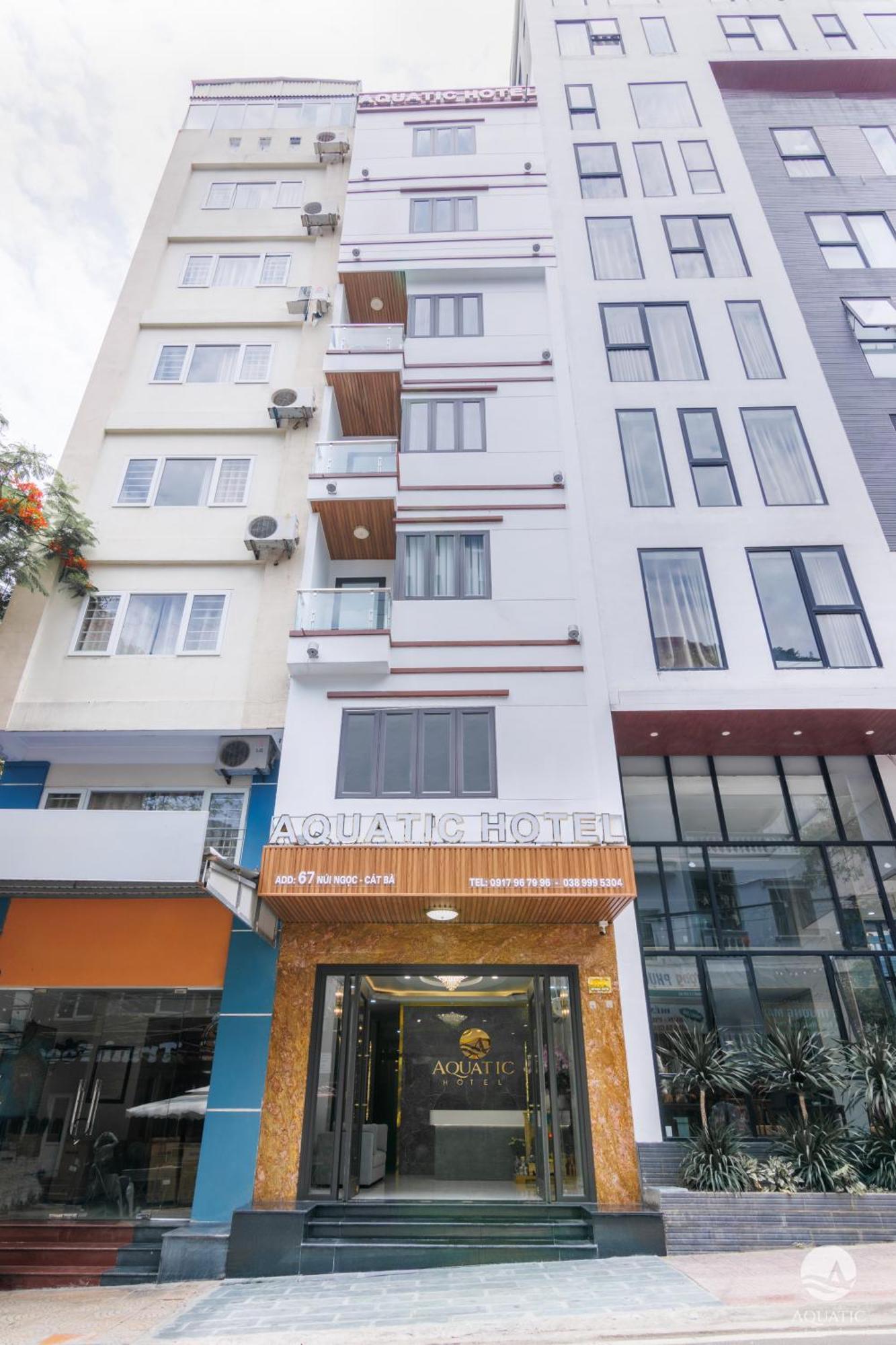 Aquatic Hotel Cat Ba Cat Ba Island Екстер'єр фото